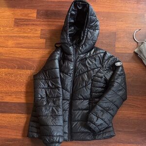 DKNY Black Puffer Jacket